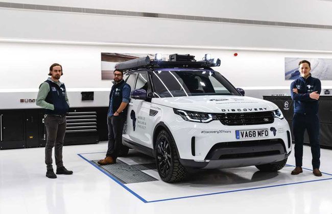 Meet the special Land Rover Discovery that’ll help fight Malaria  