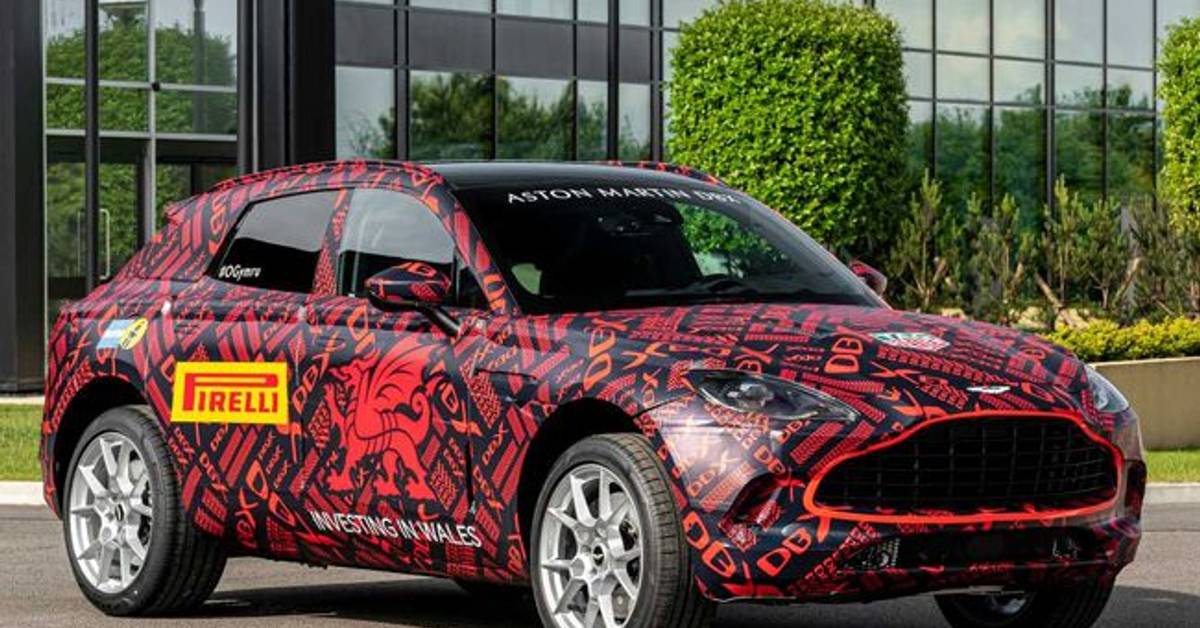 Aston Martin DBX crossover’s production phase to be held at St. Athan in Wales