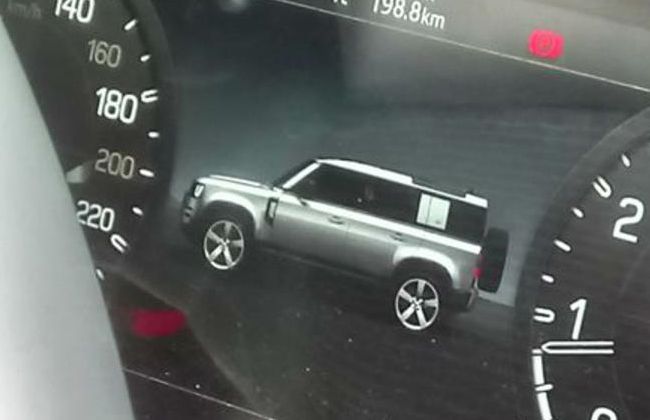 Another image of next generation Land Rover Defender leaked