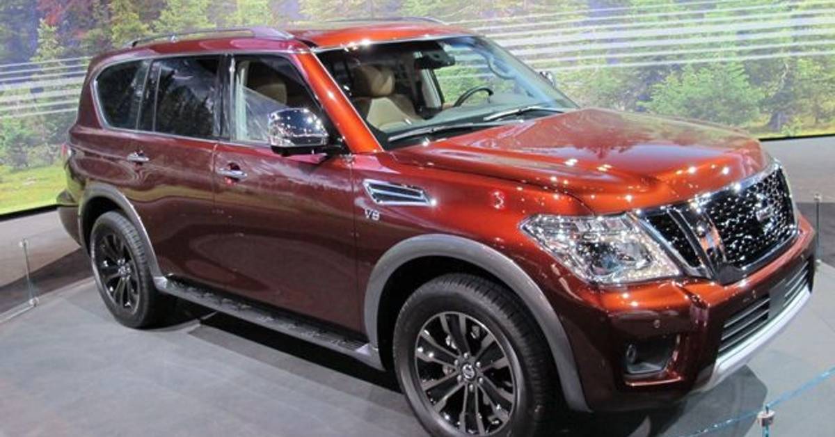 2020 Nissan Patrol spied in Middle East