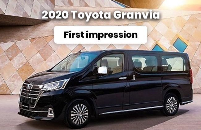 2020 Toyota Granvia - First impression