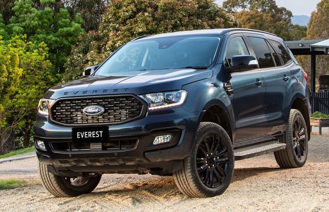 Ford introduces the new 2020 Everest Sport