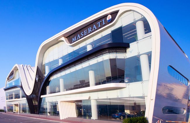 World’s largest Maserati showroom opened in Dubai