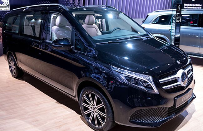Mercedes-Benz V-Class garners attention at 2019 Dubai Motor Show