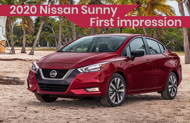 2020 Nissan Sunny - First impression