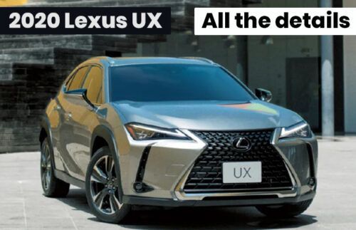 2019 Lexus UX – All the Details
