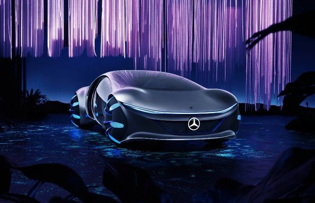 Mercedes-Benz reveals Avatar-inspired concept car at CES 2020