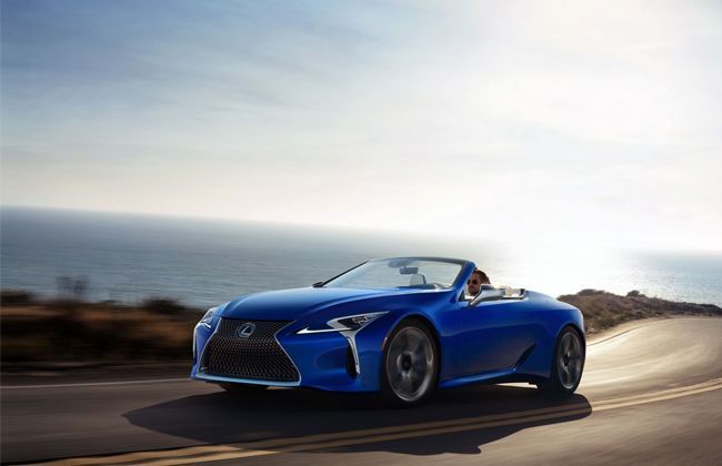 Charity in mind, Lexus to auction one-off LC500 Convertible