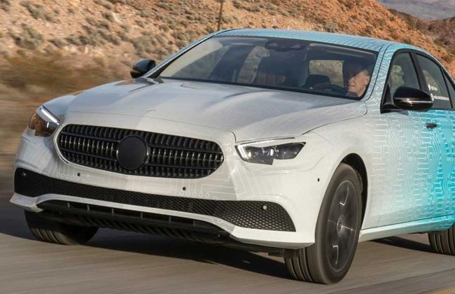 Mercedes-Benz lends first look at E-Class facelift