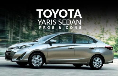 Toyota Yaris Sedan - Pros &amp; cons