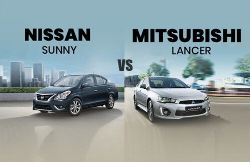 Nissan Sunny vs Mitsubishi Lancer - The better sedan