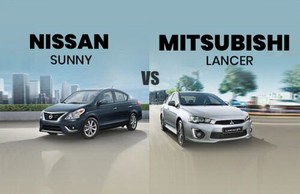 Nissan Sunny vs Mitsubishi Lancer - The better sedan