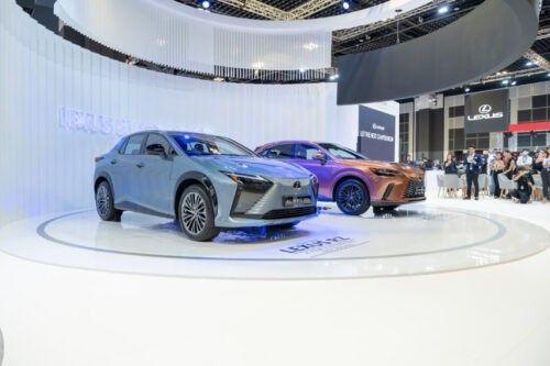 Singapore Motor Show 2023: Lexus RX Hybrid and Electric RZ showcased