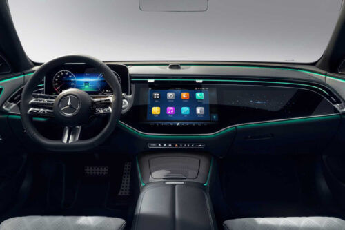 2024 Mercedes-Benz E-Class steals the spotlight with its immersive entertainment options 