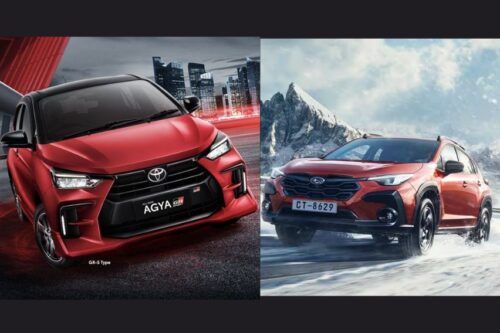 2023 Subaru Crosstrek and 2023 Toyota Agya debut in Indonesia
