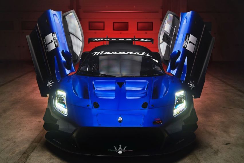 Maserati is back on track with the 2024 GT Racing Car, the Maserati GT2