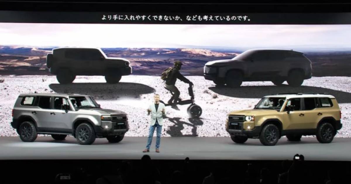 Toyota offers glimpse of two upcoming SUVs at Land Cruiser Prado launch event