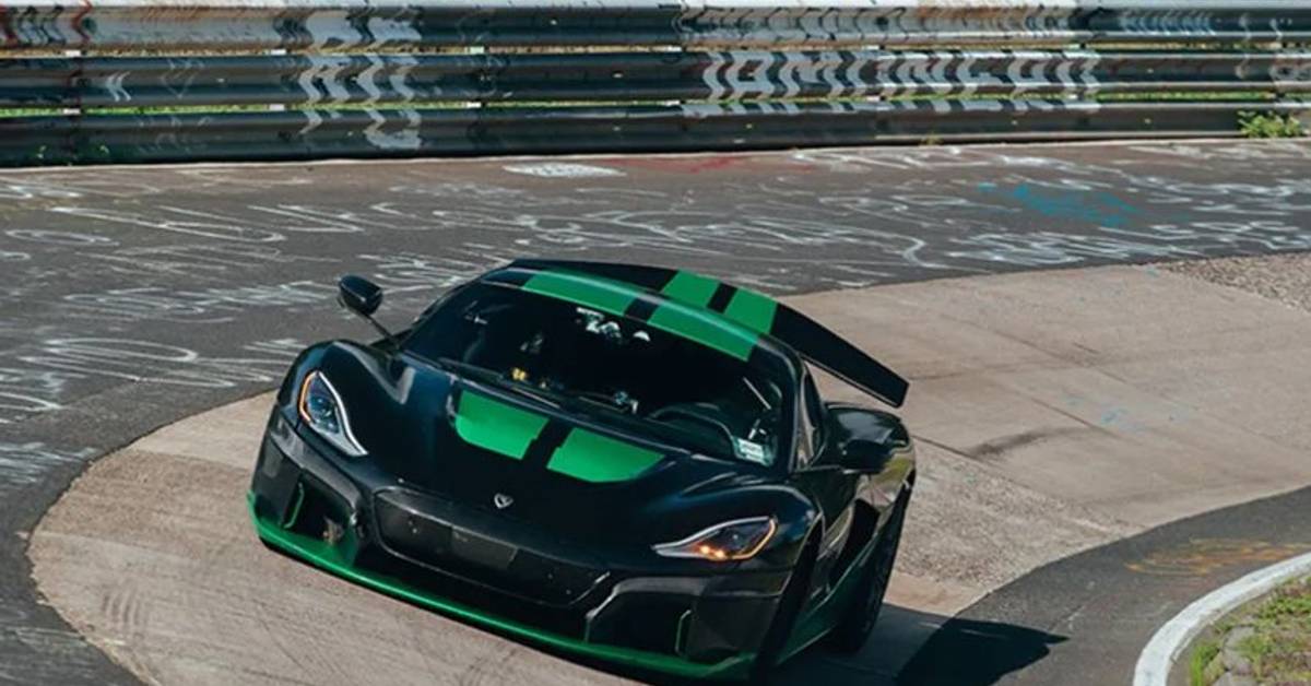 Rimac Nevera smashed the Nürburgring EV lap record 