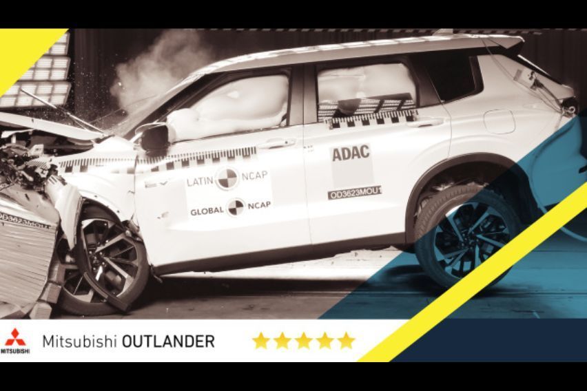 Mitsubishi Outlander receives 5-star rating from Latin NCAP