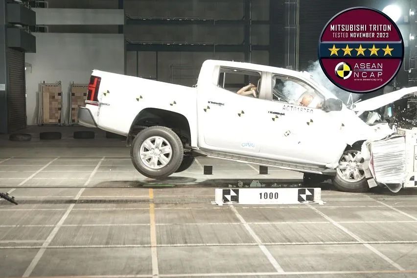 Mitsubishi Triton/L200 earns highest safety rating from ASEAN NCAP