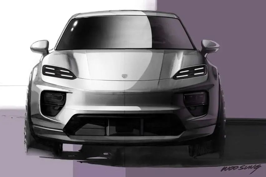 Porsche Macan EV design revealed in stunning sketches