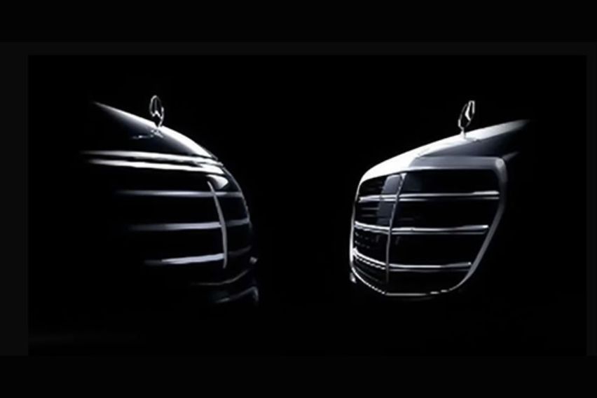 All-new 2025 Mercedes-Benz EQS facelift teaser showcases a new-looking grille