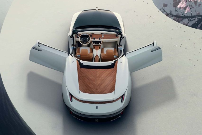 Rolls-Royce reveals its latest convertible masterpiece, the Arcadia Droptail