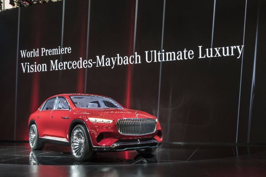 Mercedes discontinues the production of Maybach Vision Ultimate Luxury sedan