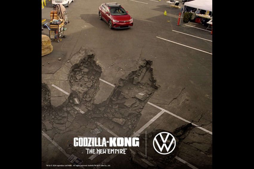 Volkswagen ID.4 stars alongside King Kong and Godzilla in a new movie