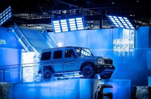 Mercedes-Benz showcases electric G-Class SUV at Auto China 2024