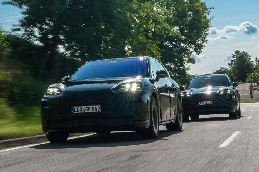 2026 Porsche Cayenne EV teased; V8 model to continue production