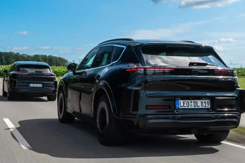 2026 Porsche Cayenne EV teased
