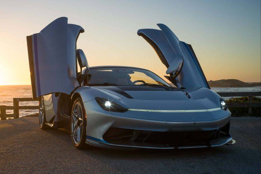 One-off Pininfarina Battista Targamerica hypercar unveiled