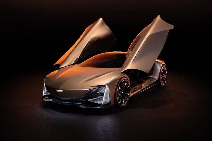 Cadillac Opulent Velocity performance EV concept breaks cover