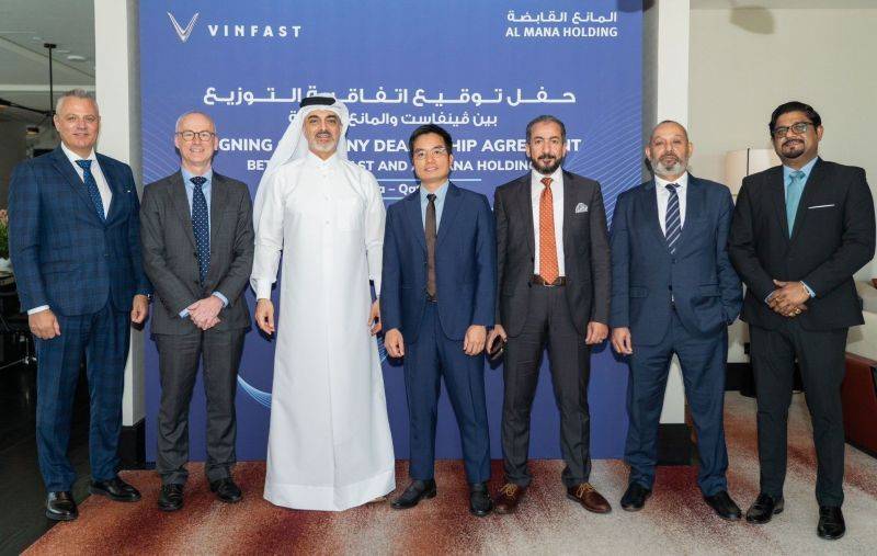 VinFast Partners with Al Mana Holding for Exclusive EV Distribution in Qatar