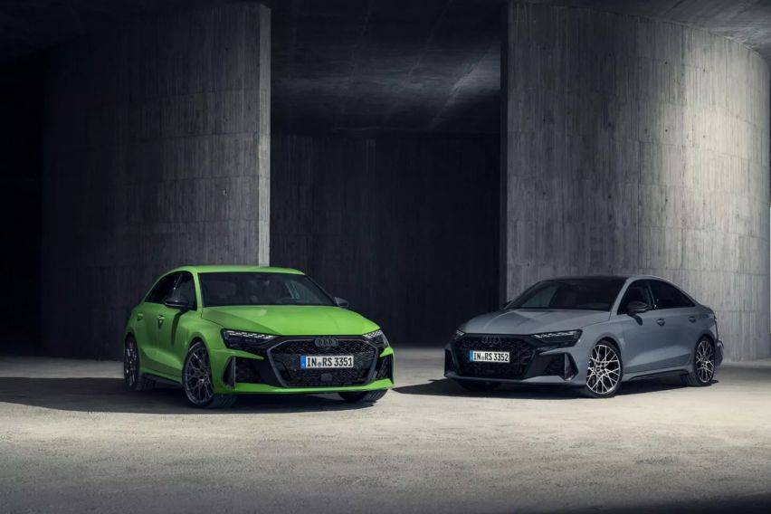 Facelifted Audi RS3 Unveiled, Gets 2.5L Turbocharged Powertrain 