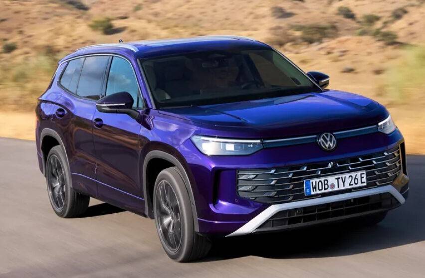 Volkswagen reveals the all-new three-row Tayron SUV