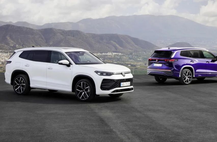 all-new three-row Tayron SUV exterior