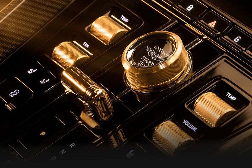 DB12 Goldfinger Edition features