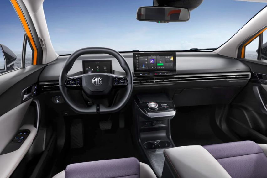 2025 MG4 EV cabin