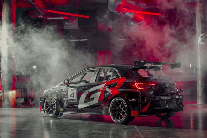 Toyota GR Corolla TC side-rear