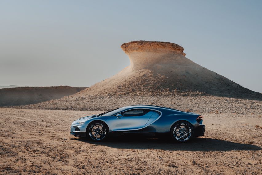 Bugatti Tourbillon side view