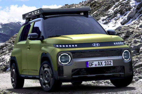 Hyundai unveils the Inster Cross e-SUV with bold design