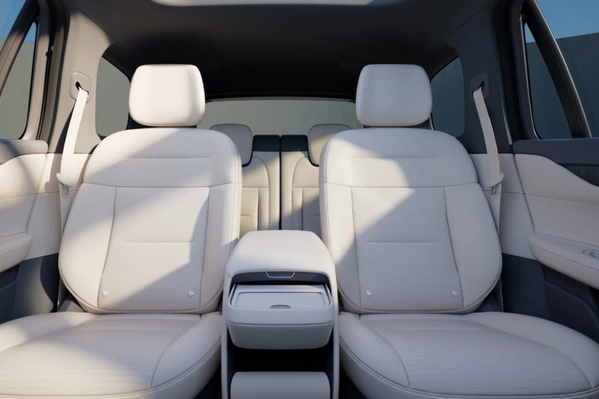 NIO EL8 rear seats