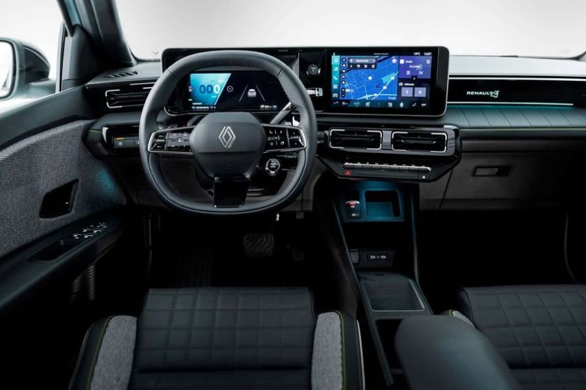 New Renault 4 EV interior
