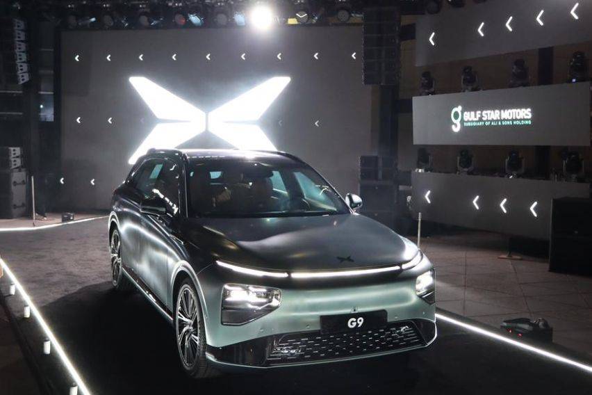 Xpeng G9 electric SUV makes debut in the UAE