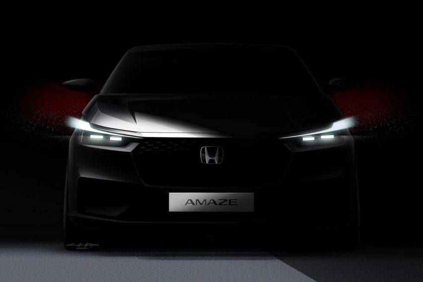 Honda teases next-gen Amaze ahead of global launch