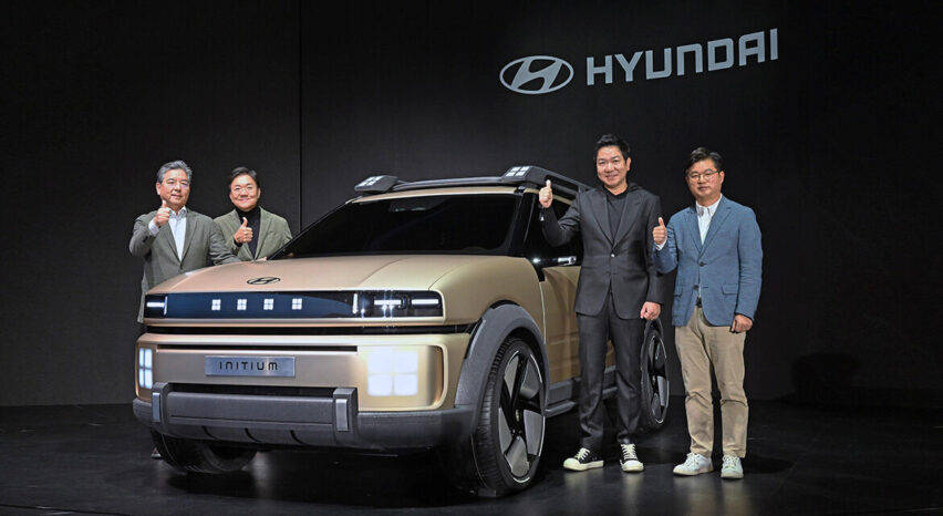 Hyundai INITIUM Hydrogen Fuel Cell EV Concept Revealed; to Offer 650km Range