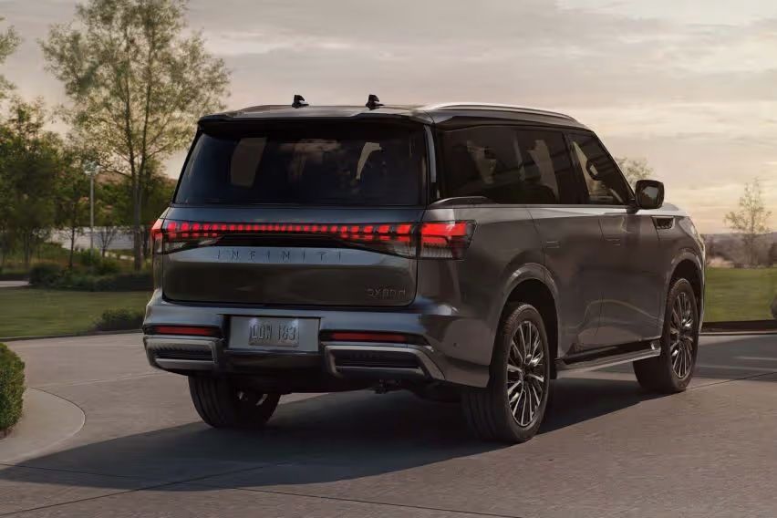 2025 Infiniti QX80 rear view
