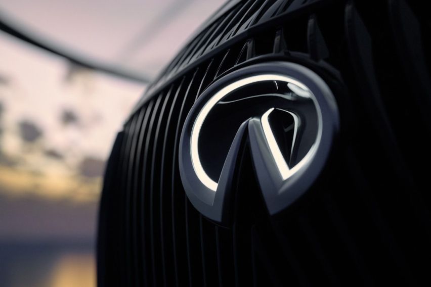 2025 Infiniti QX80 front grille